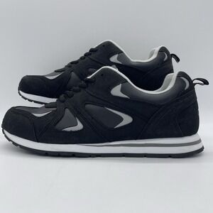 NEW Omega Mens 8.5 Shoes 405 Sneaker Black #84890‎ Casual Shoes Trainers Lace-Up